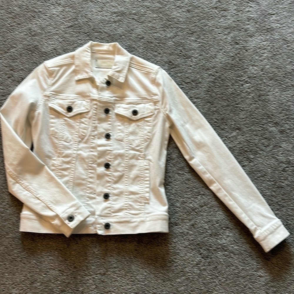 White Jean Jacket